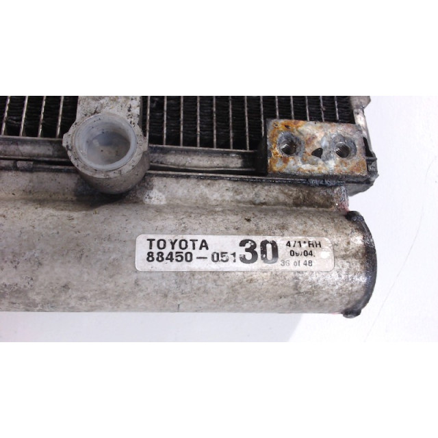 Kondensator für Klimaanlage Toyota Avensis (T25/B1D) (2003 - 2008) Liftback 2.0 16V D-4D (1CD-FTV)