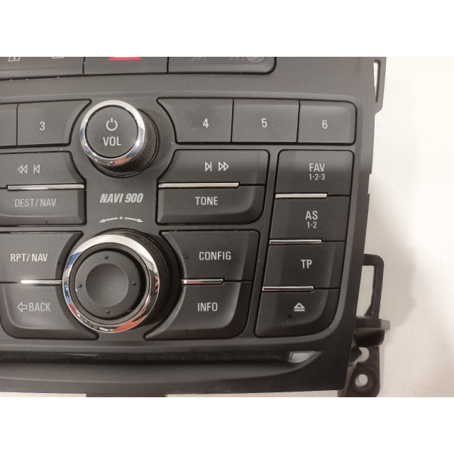Multimedia Bedienkonsole Opel Zafira Tourer (P12) (2011 - 2016) MPV 1.4 Turbo 16V EcoFLEX (A14NET(Euro 5))