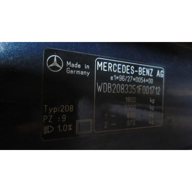 Servolenkungspumpenmotor Mercedes-Benz CLK (W208) (1997 - 2002) Coupé 2.0 200 16V (M111.945)