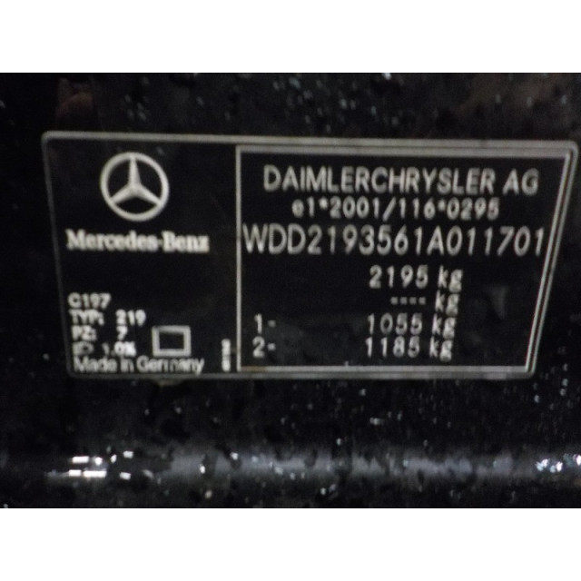 Kondensator für Klimaanlage Mercedes-Benz CLS (C219) (2004 - 2010) Sedan 350 3.5 V6 18V (M272.964)
