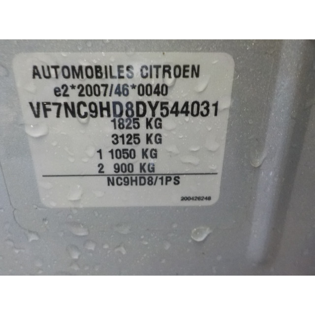 Getriebe automatisch Citroën C4 Berline (NC) (2012 - 2015) Hatchback 5-drs 1.6 Hdi (DV6C(9HD))