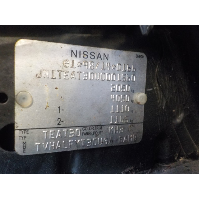 Multimedia Bedienkonsole Nissan/Datsun X-Trail (T30) (2003 - 2013) SUV 2.2 dCi 16V 4x2 (YD22ETi)