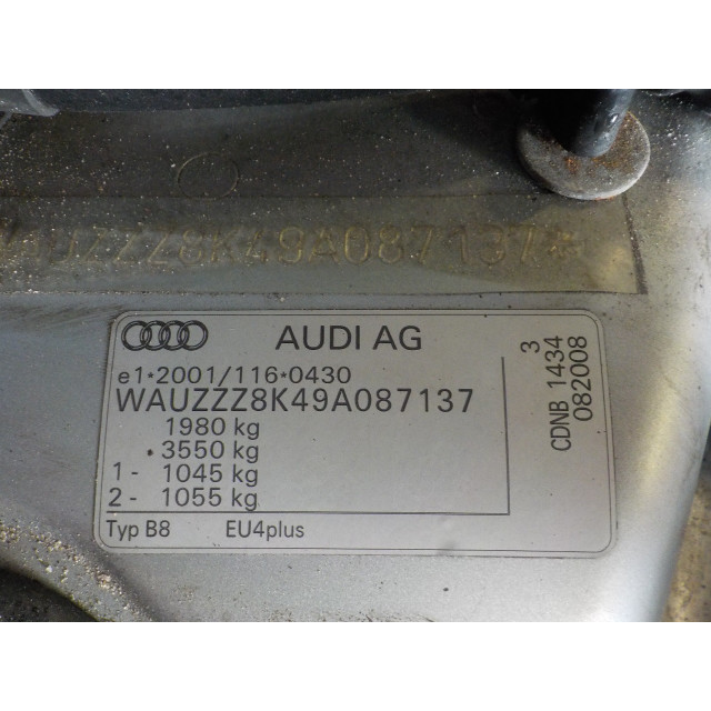 Kopfairbag links Audi A4 (B8) (2008 - 2015) A4 Sedan 2.0 TFSI 16V (CDNB)