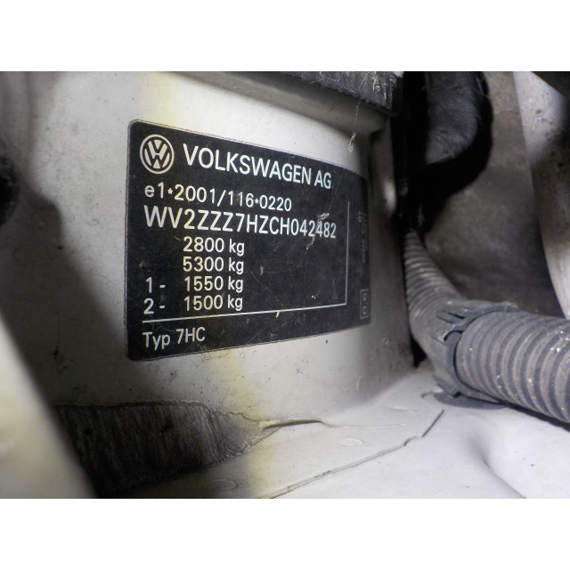 Elektrisch betriebene Fensterhebermechanismus vorne rechts Volkswagen Transporter T5 (2009 - 2015) Van 2.0 TDI DRF (CCHA)