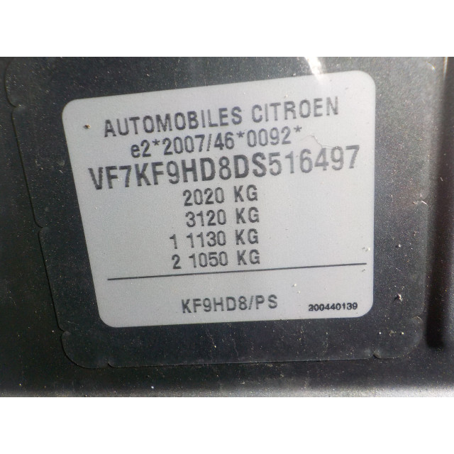 Türverriegelungsmechanismus elektrische Zentralverriegelung vorne links Citroën DS5 (KD/KF) (2012 - 2015) Hatchback 5-drs 1.6 HDiF 16V (DV6C(9HD))