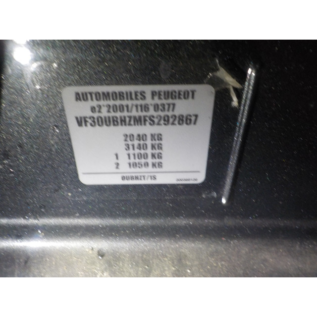 Zwischenkühler Peugeot 3008 I (0U/HU) (2014 - 2016) MPV 1.6 BlueHDi 120 (DV6FC(BHZ))