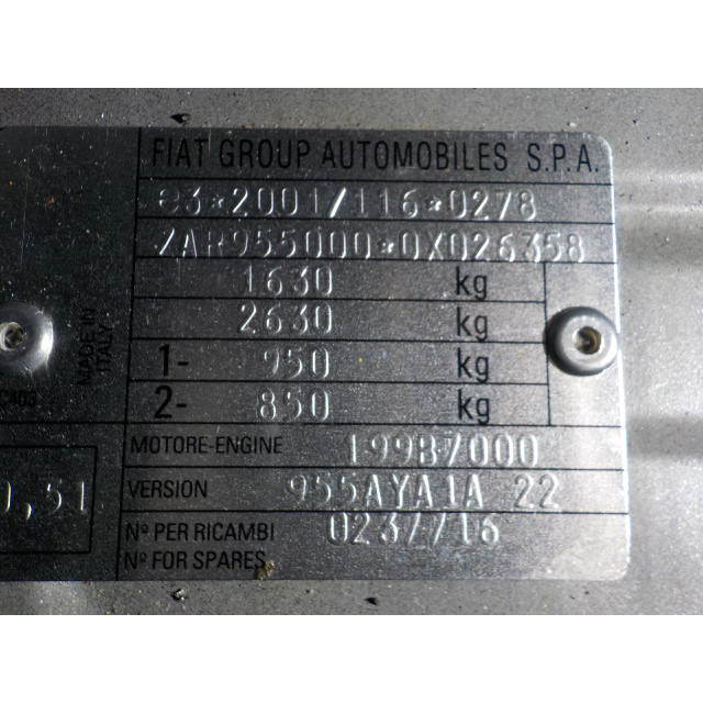 Klimaanlagenpumpe Alfa Romeo MiTo (955) (2013 - 2015) Hatchback 1.3 JTDm 16V (199.B.8000)