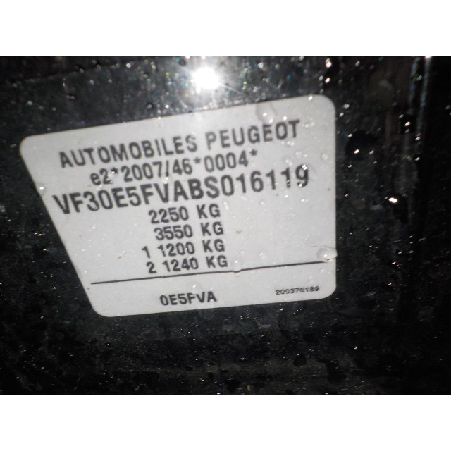 Widerstandsheizung Peugeot 5008 I (0A/0E) (2009 - 2017) MPV 1.6 THP 16V (EP6CDT(5FV))