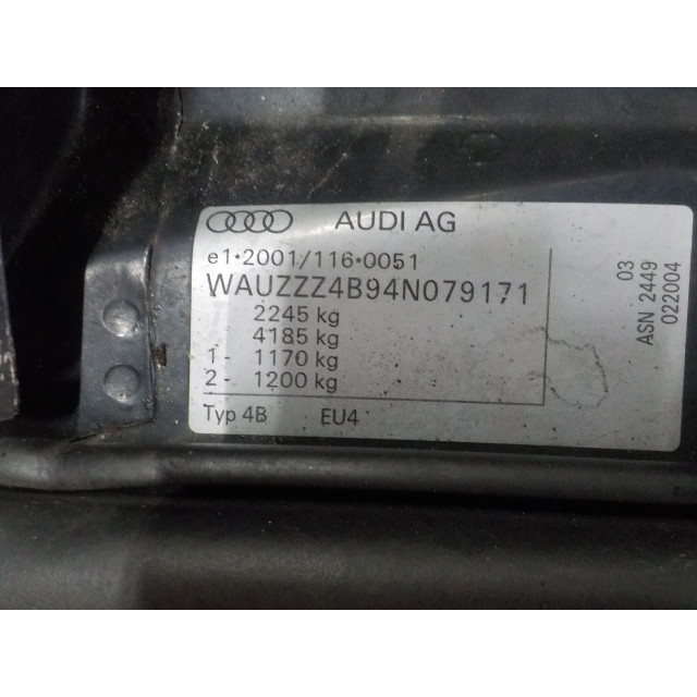 Getriebe automatisch Audi A6 Avant Quattro (C5) (2001 - 2005) A6 Avant (C5) Combi 3.0 V6 30V Quattro (ASN)