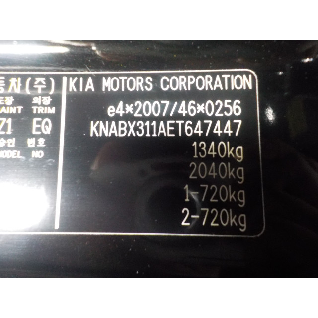 Lichtmaschine Kia Picanto (TA) (2011 - 2017) Hatchback 1.0 12V (G3LA)