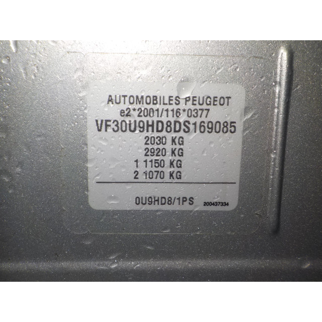 Zwischenkühler Peugeot 3008 I (0U/HU) (2013 - 2016) MPV 1.6 HDiF 16V (DV6C(9HD))