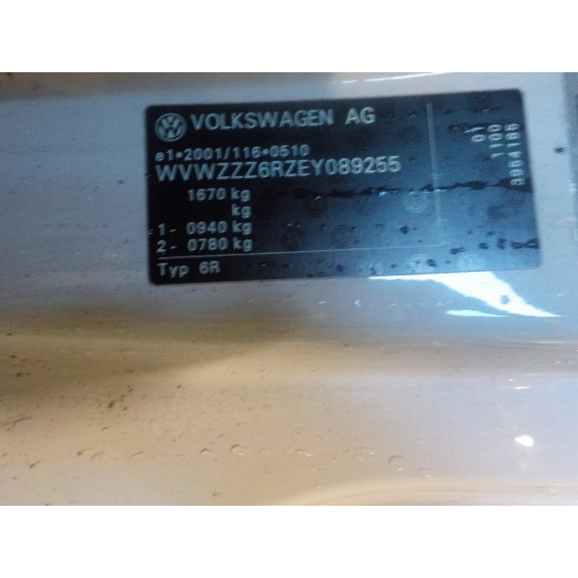 Sensoren Verschiedenes Volkswagen Polo V (6R) (2013 - 2014) Hatchback 2.0 TSI R WRC Street 16V (CDLJ(Euro 5))