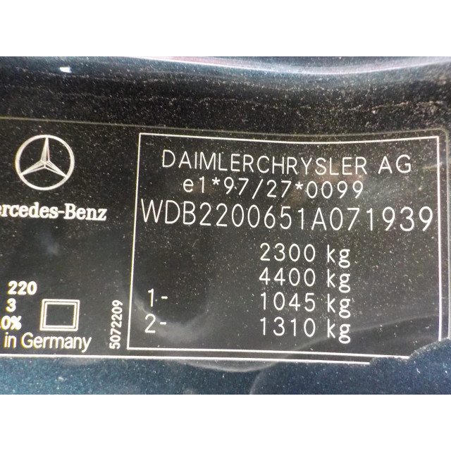 Servolenkungspumpenmotor Mercedes-Benz S (W220) (1998 - 2005) Sedan 3.2 S-320 18V (M112.944)