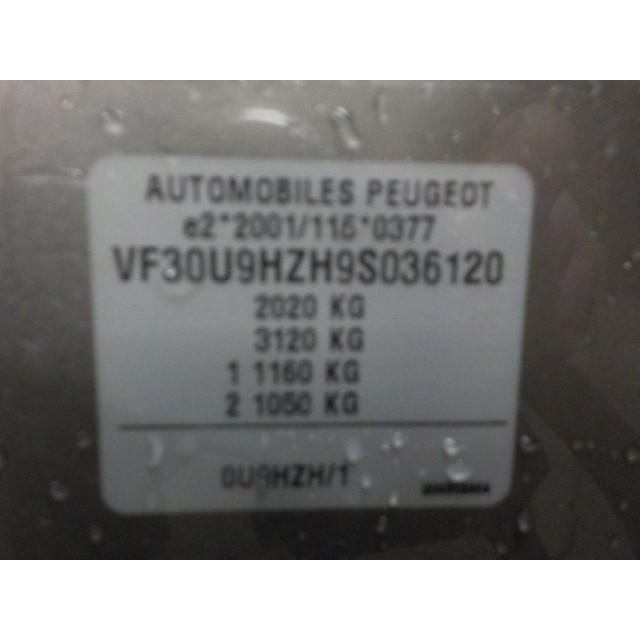 Bedienkonsole Heizung Peugeot 3008 I (0U/HU) (2009 - 2016) MPV 1.6 HDiF 16V (DV6TED4.FAP(9HZ))
