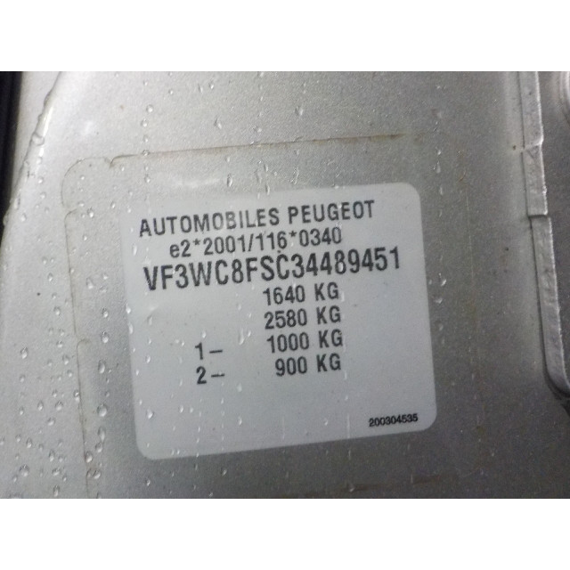 Bedienkonsole Heizung Peugeot 207/207+ (WA/WC/WM) (2007 - 2010) 207 (WA/WC/WM) Hatchback 1.4 16_ (EP3(8FP))
