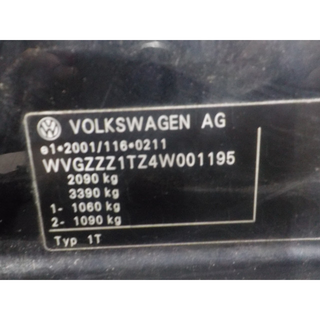 Scheinwerfer links Volkswagen Touran (1T1/T2) (2003 - 2007) MPV 1.6 FSI 16V (BAG)