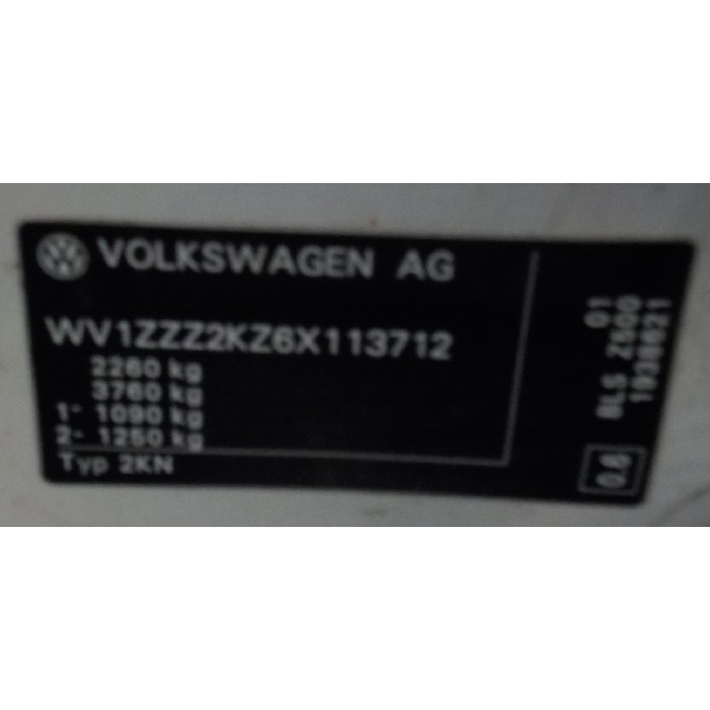 Schleifring Volkswagen Caddy III (2KA/2KH/2CA/2CH) (2004 - 2010) Van 1.9 TDI (BLS)