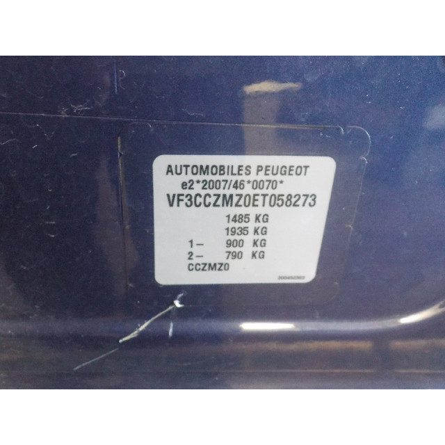 Schalter elektrischer Fensterheber Peugeot 208 I (CA/CC/CK/CL) (2012 - 2019) Hatchback 1.0 Vti 12V PureTech (EB0(ZMZ))