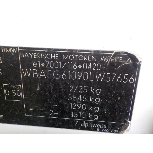 Türverriegelungsmechanismus elektrische Zentralverriegelung vorne rechts BMW X6 (E71/E72) (2008 - 2010) SUV xDrive30d 3.0 24V (M57N2-D30(306D3))