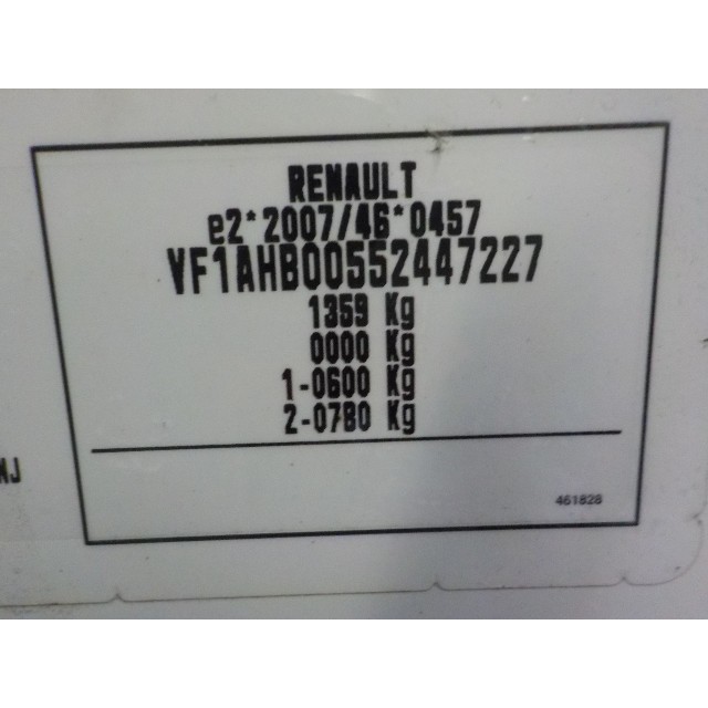 Verstrebung vorne links Renault Twingo III (AH) (2014 - Präsens) Hatchback 5-drs 1.0 SCe 70 12V (H4D-400(H4D-A4))