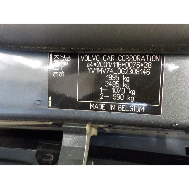 Türverriegelungsmechanismus elektrische Zentralverriegelung vorne rechts Volvo V40 (MV) (2015 - 2019) 2.0 D2 16V (D4204T8(Euro 6b))