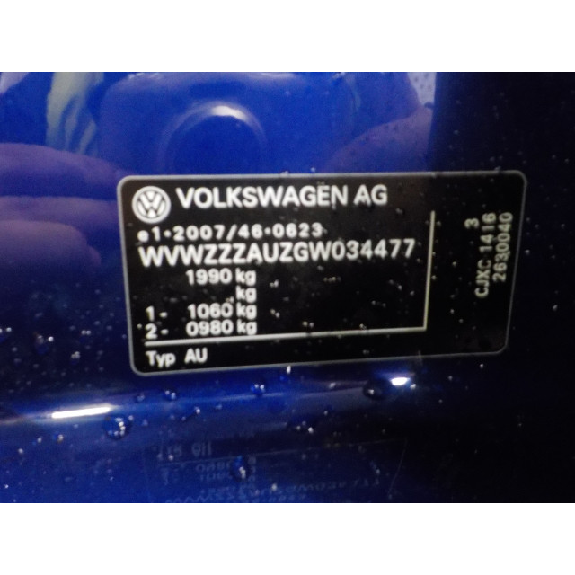 Türverriegelungsmechanismus elektrische Zentralverriegelung hinten links Volkswagen Golf VII (AUA) (2013 - 2020) Hatchback 2.0 R-line 4Motion 16V (CJXC)