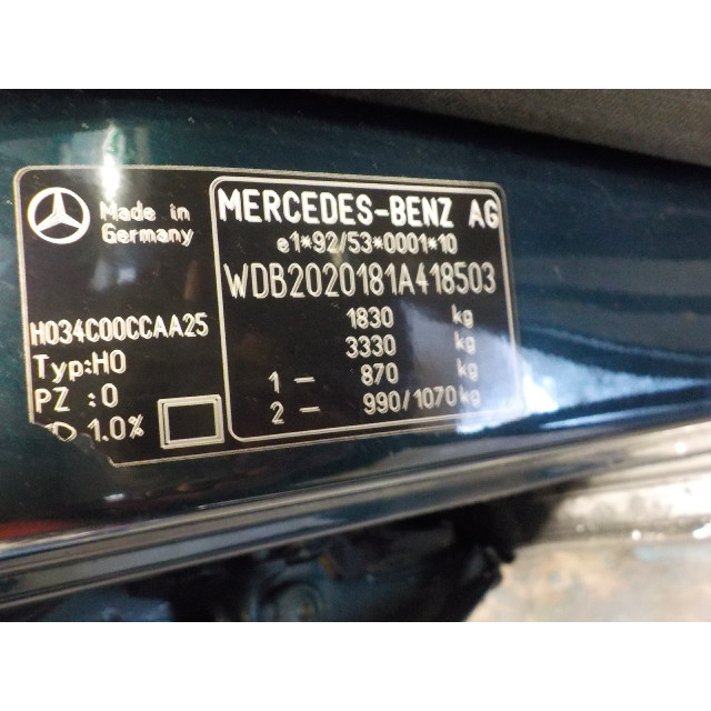 Scheinwerfer Zierring links Mercedes-Benz C (W202) (1993 - 2000) Sedan 1.8 C-180 16V (M111.920)