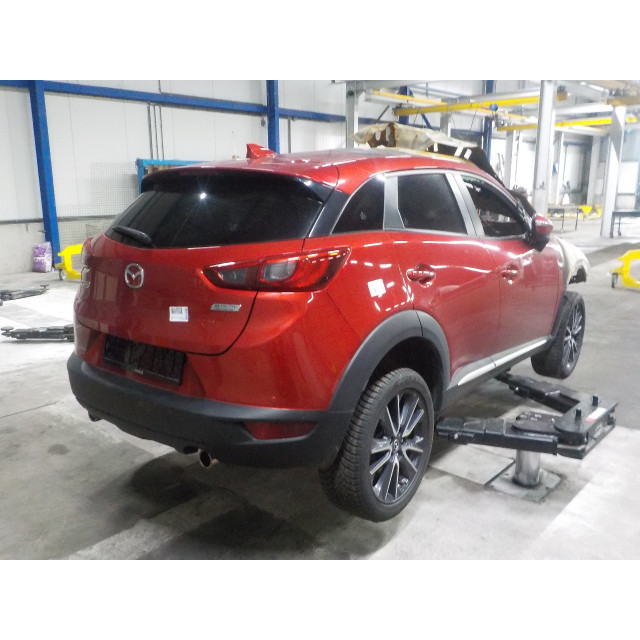 Elektrisch betriebener Fensterhebermechanismus hinten links Mazda CX-3 (2015 - Präsens) SUV 2.0 SkyActiv-G 120 (PEXB)