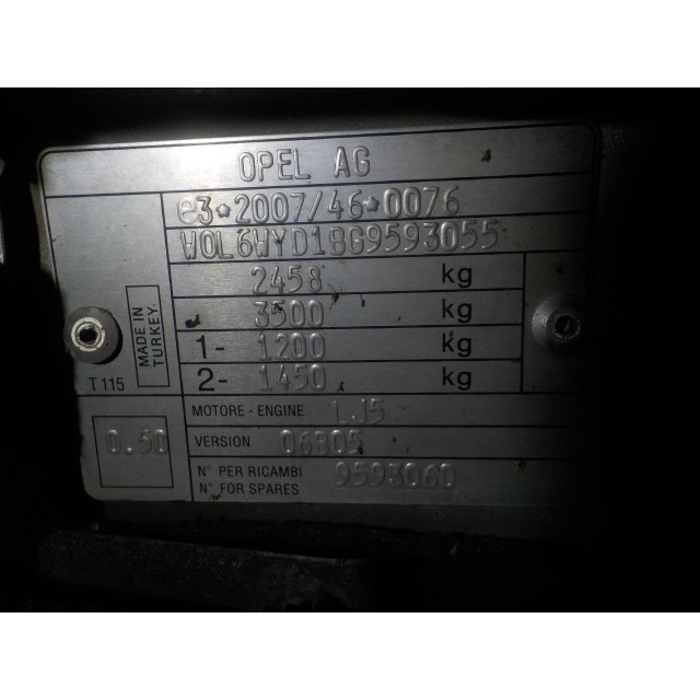 Kondensator für Klimaanlage Opel Combo (2012 - 2018) Van 1.6 CDTI 16V (A16FDH(Euro 5))