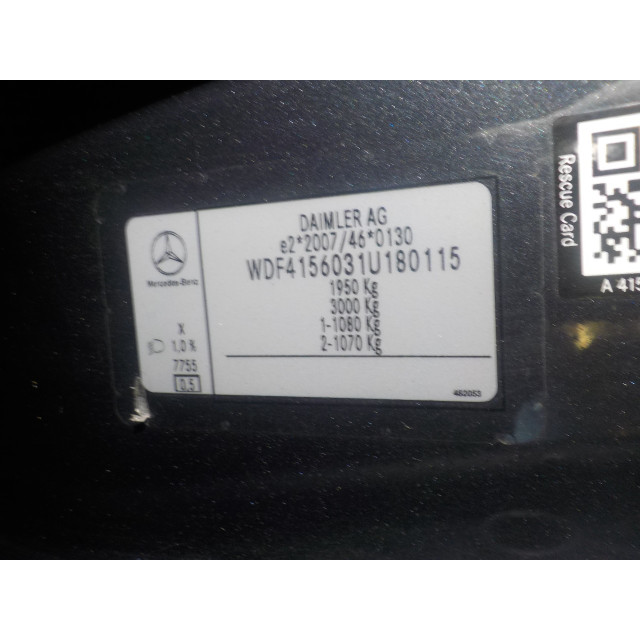Klimaanlagenpumpe Mercedes-Benz Citan (415.6) (2012 - 2021) Van 1.5 109 CDI (OM607.951(K9K-B6))