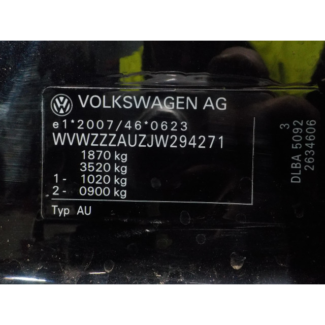 Tragarm rechts vorne Volkswagen Golf VII (AUA) (2017 - 2020) Hatchback 2.0 GTI 16V Performance Package (DLBA)