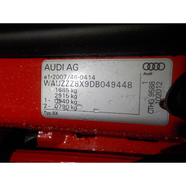 Beleuchtung Verschiedenes Audi A1 Sportback (8XA/8XF) (2011 - 2015) Hatchback 5-drs 1.4 TFSI 16V 185 (CTHG(Euro 5))