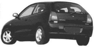 Mitsubishi Colt (CJ) (1996 - 2000)